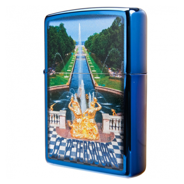 Зажигалка Zippo Петергофский фонтан