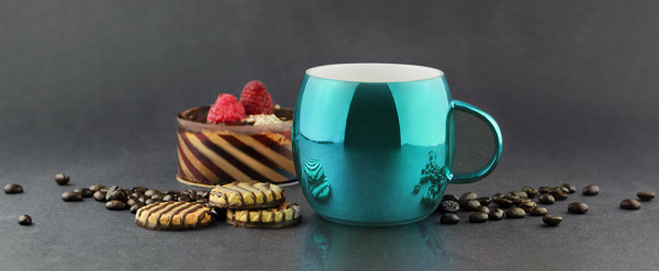 Кружка Asobu Sparkling mugs (0,38 литра) голубая