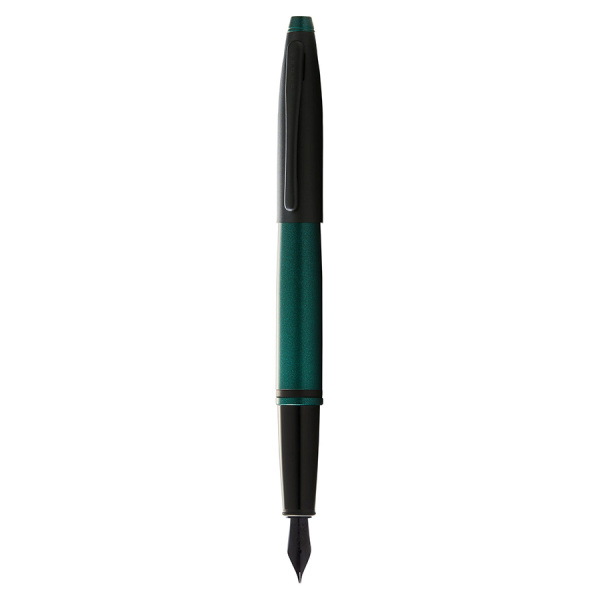 Перьевая ручка Cross Calais - Matte Green and Black Lacquer