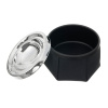 Пепельница S.Quire шестиугольная 848F-Black