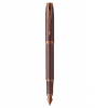 Ручка перьевая Parker  IM Professionals Monochrome Burgundy коричневая, 0,8мм