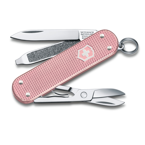Нож-брелок VICTORINOX Classic SD Alox Colors "Cotton Candy" 0.6221.252G