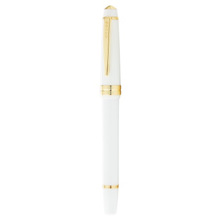 Ручка-роллер Cross Bailey - Light Polished White Resin and Gold Tone