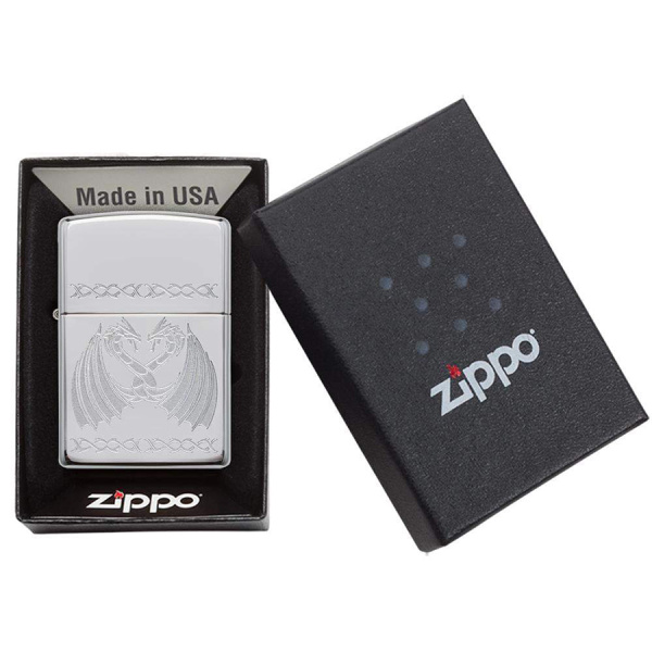 Зажигалка Zippo Dancing Dragons