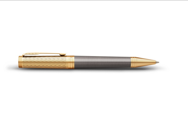 Ручка шариковая Parker Ingenuity Pioneers K571, Arrow Grey GT