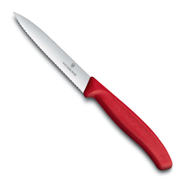 Нож для овощей SwissClassic 10 см с серрейторной заточкой