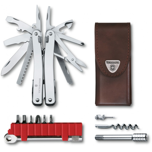 Мультитул SwissTool Spirit X Plus Ratchet, VICTORINOX