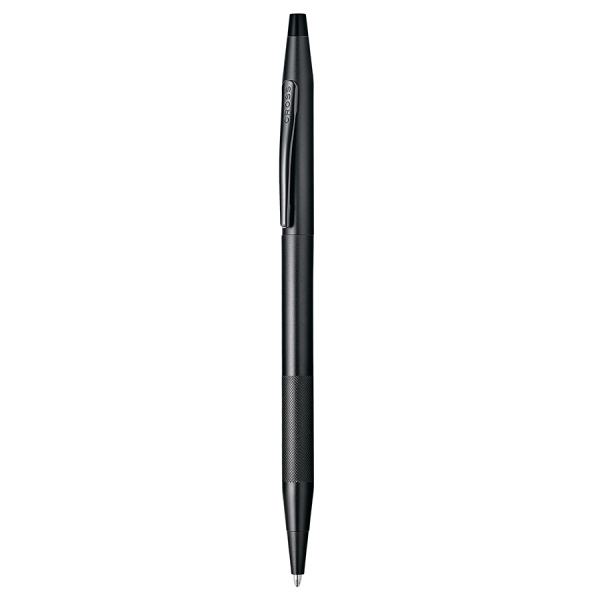 Шариковая ручка Cross Classic Century - Black Micro Knurl