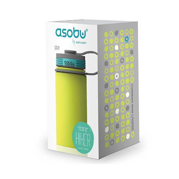 Мини-термос Asobu Mini Hiker (0,35 литра), бирюзовый