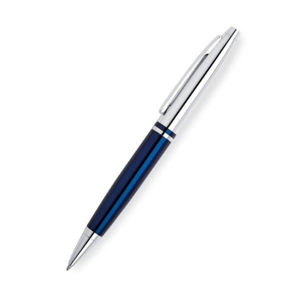 Ручка шариковая Cross Calais Chrome/Blue