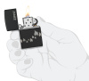 Зажигалка ZIPPO Classic с покрытием Black Matte 48980