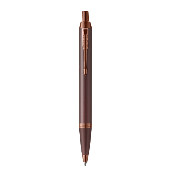 Ручка шариковая Parker "IM Professionals Monochrome Burgundy" коричневая, 1мм
