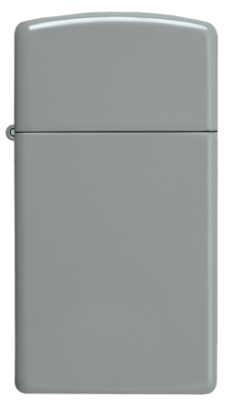 Зажигалка ZIPPO Slim® с покрытием Flat Grey 49527