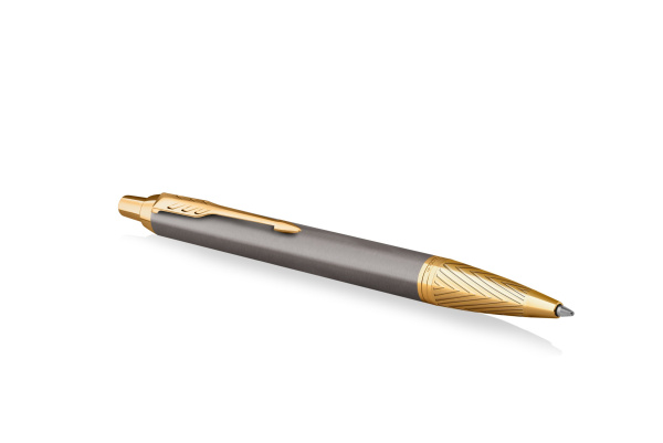 Ручка шариковая Parker IM Premium Pioneers K329, Arrow Grey GT