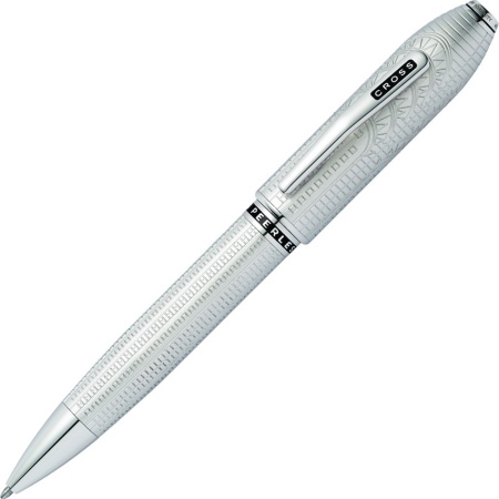 Ручка шариковая Cross PEERLESS CITIZEN LE NEW YORK-PLATINUM PLATED RT