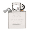 Подарочный набор Zippo: ветроустойчивая зажигалка Black Ice + вставной блок для зажигалок для трубок