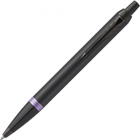 Шариковая ручка Parker IM Vibrant Rings K315 - Amethyst Purple PVD, M