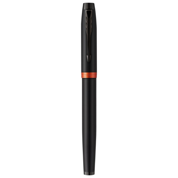 Перьевая ручка Parker IM Vibrant Rings F315 Flame Orange PVD, M