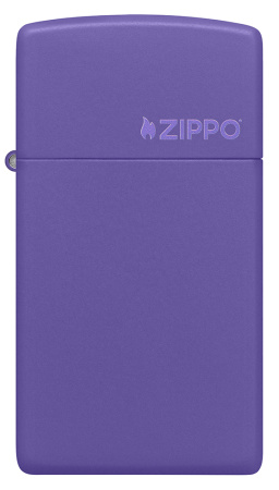 Зажигалка ZIPPO Slim® с покрытием Purple Matte 1637ZL