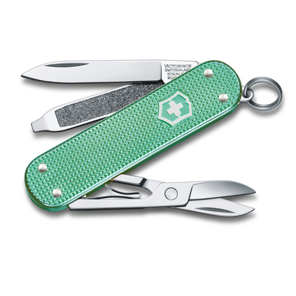 Нож-брелок VICTORINOX Classic SD Alox Colors "Minty Mint" 0.6221.221G