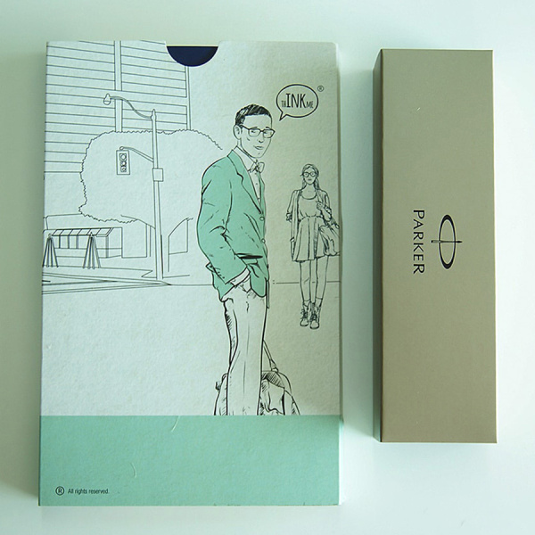 Подарочный набор ручка Parker Jotter GT+блокнот ThINKme