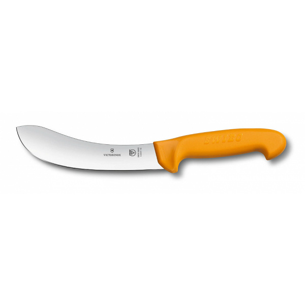 Нож Victorinox разделочный для снятия шкуры, лезвие 15 см, желтый