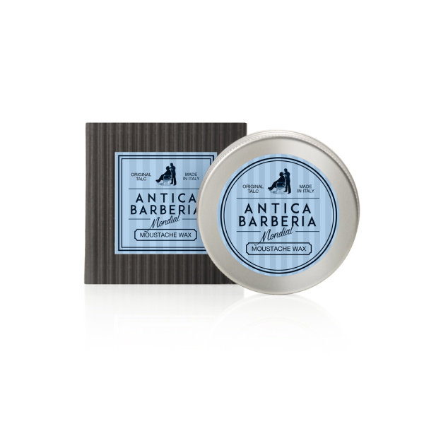 Воск для усов и бороды Antica Barberia Mondial "ORIGINAL TALC" MOU-WAX-TALC