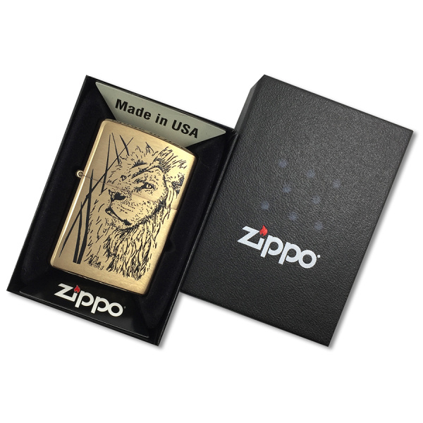 Зажигалка Zippo Proud Lion