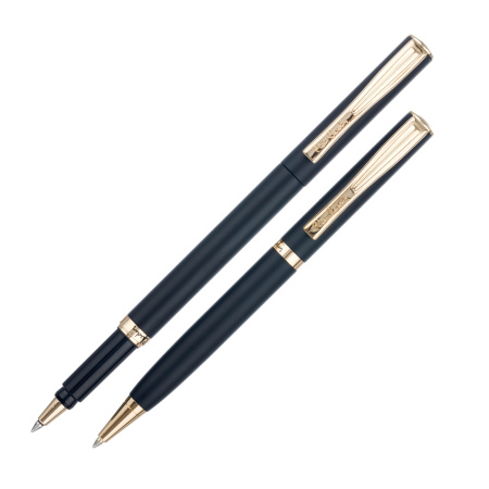 Набор Pierre Cardin PEN&PEN: ручка шариковая+роллер. Цвет - черный. Упаковка Е или E-1