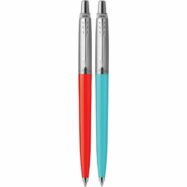 Набор ручек Parker Jotter Originals 70s Glam Rock Azure Blue/Vermilion M