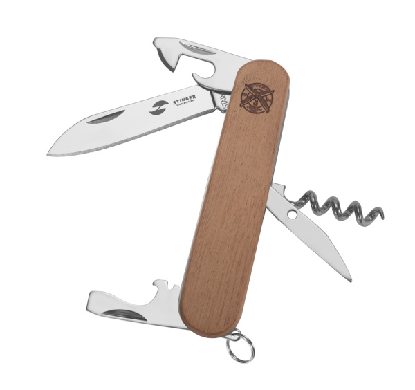Нож перочинный Stinger FK-K5019-5PB
