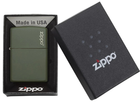 Зажигалка ZIPPO Green Matte 221ZL