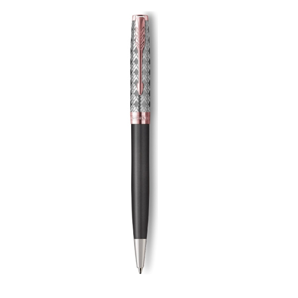 Ручка шариковая Parker "Sonnet Premium Metal&Grey PGT"