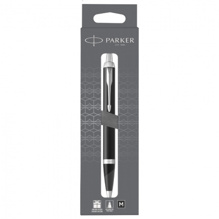 Шариковая ручка Parker IM Core - Matt Black CT, M