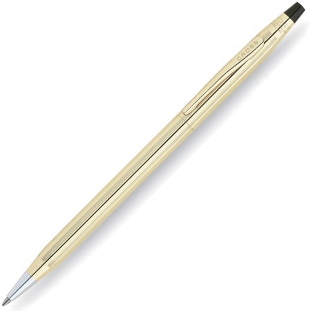 Ручка шариковая Cross CENTURY CLASSIC-10 KARAT ROLLED GOLD