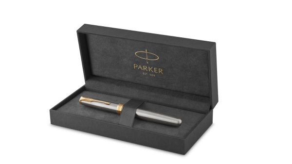 Ручка перьевая Parker "Sonnet Stainless Steel GT"