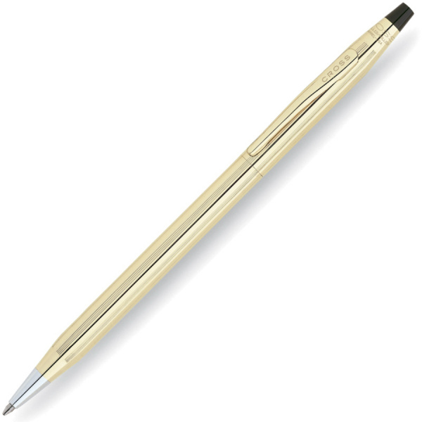 Ручка шариковая Cross CENTURY CLASSIC-10 KARAT ROLLED GOLD