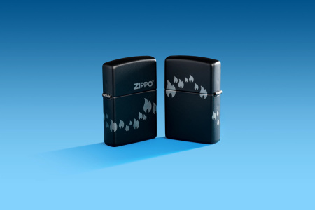 Зажигалка ZIPPO Classic с покрытием Black Matte 48980