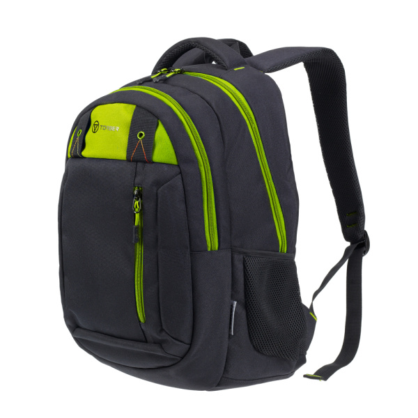 Рюкзак TORBER CLASS X T5220-22-BLK-GRN
