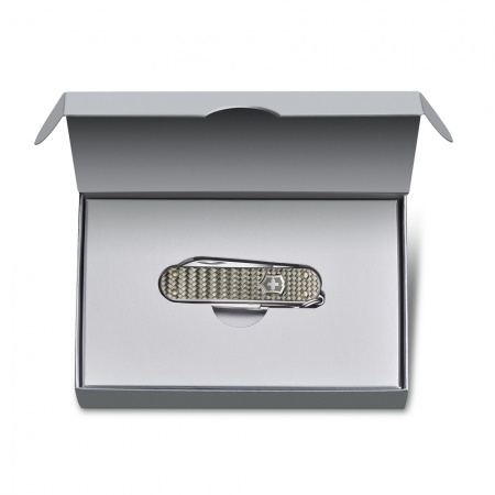 Нож-брелок Classic SD Precious Alox Infinite Grey VICTORINOX
