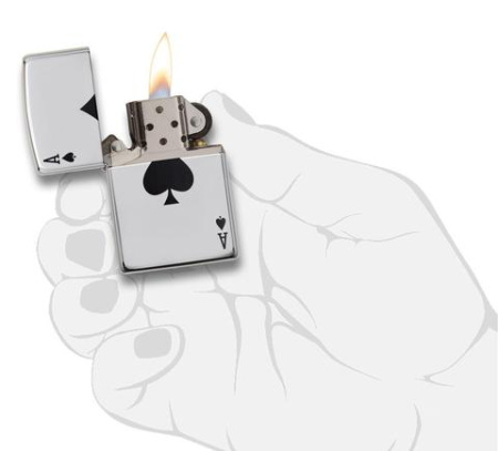 Зажигалка ZIPPO Сlassic с покрытием High Polish Chrome 24011