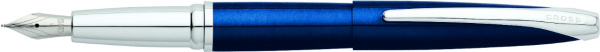 Перьевая ручка Cross ATX. Цвет - синий. Перо - сталь 886-37FS