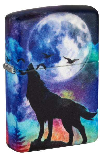 Зажигалка ZIPPO Wolf Design с покрытием 540 Matte 49683