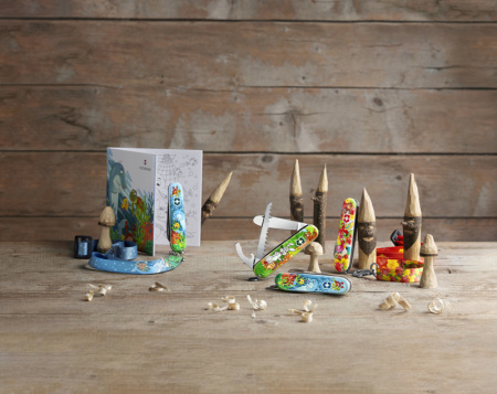 Набор для детей VICTORINOX "Дельфин": перочинный нож 84 мм 0.2373.E1