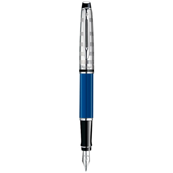 Ручка перьевая Waterman EXPERT 3 DELUXE OBSESSION BLUE CT