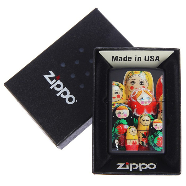 Зажигалка Zippo Матрёшки
