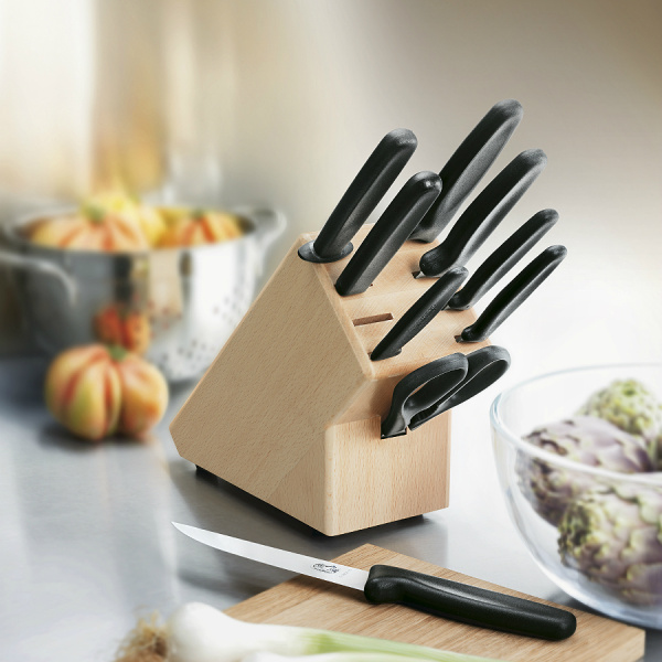 Набор Victorinox кухонный, 9 предметов, в подставке