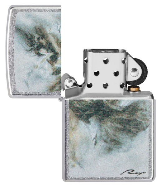 Зажигалка ZIPPO Luis Royo с покрытием Street Chrome 49766