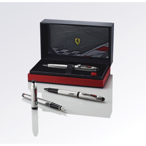 Ручка-роллер Cross Selectip Townsend - Ferrari Brushed Aluminum