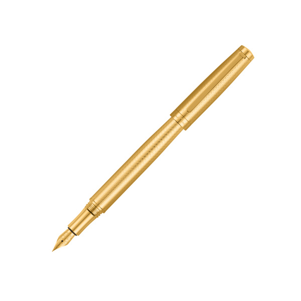 Ручка перьевая Pierre Cardin GOLDEN. Цвет - золотистый.Упаковка B-1